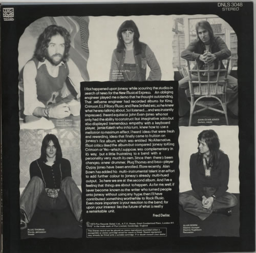 仏LP Jonesy (2) Keeping Up... LHC246 Long Hair 未開封 /00260 Jonesy / Keeping Up